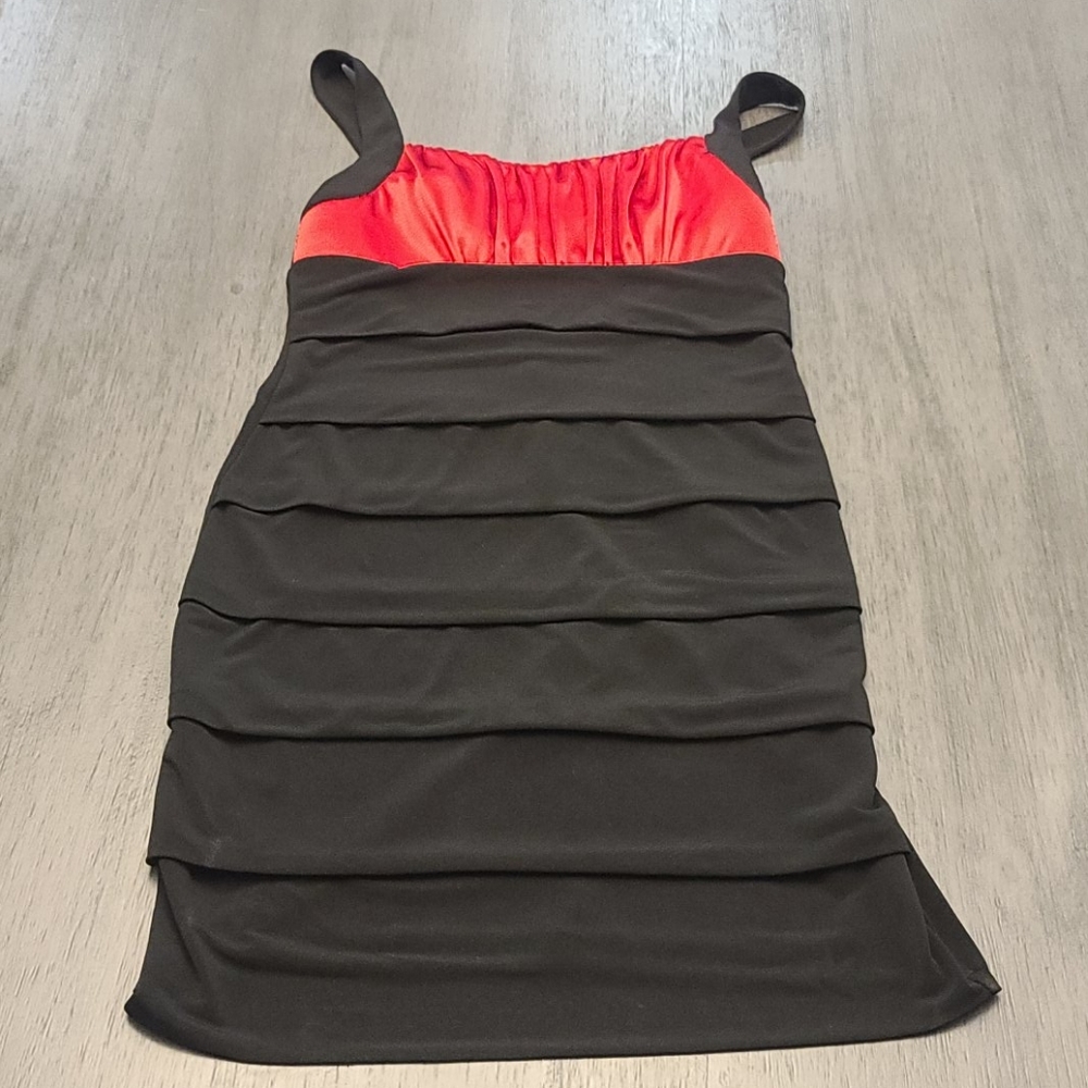 Small Red & Black Dress